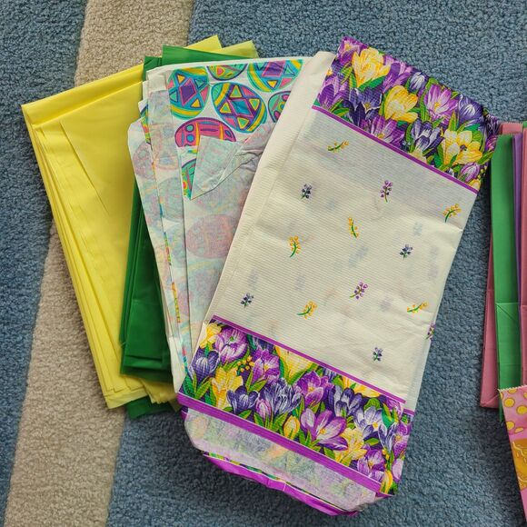 Pastel Springtime Easter Gift Bag and Party Decor Bundle Spring Easter Decor - Picture 10 of 10